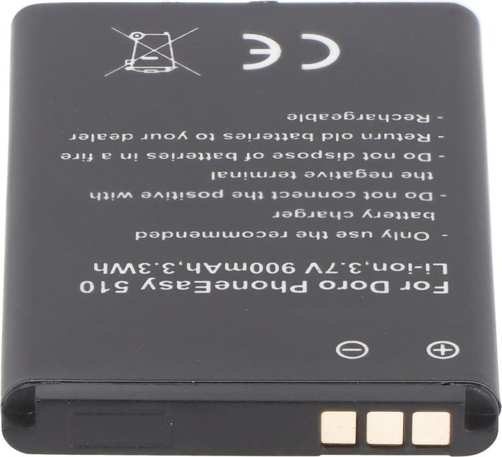 Produktbild AccuCell Akku Doro PhoneEasy 510 Akku DBC-800A, DBC-800B
