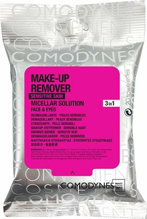 Immagine prodotto Comodynes Salviette detergenti pelle secca (Salviette detergenti per il viso, 418.10 ml)