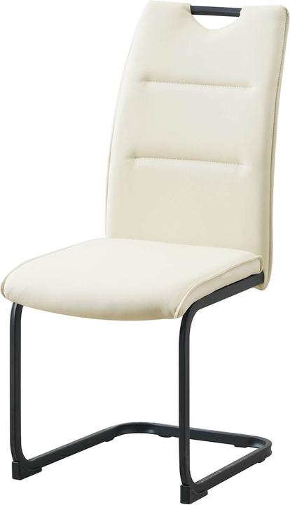 Actual product image HTI-Line Schwingstuhl 4er Set PU creme