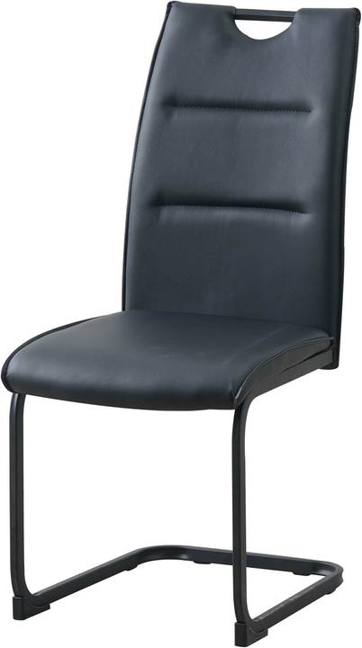 Produktbild HTI-Line Schwingstuhl 4er Set PU schwarz