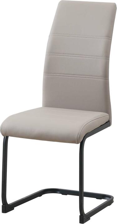 Actual product image HTI-Line Swing Chair Set of 2 PU cappuccino