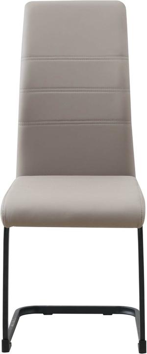 Actual product image HTI-Line Swing Chair Set of 2 PU cappuccino