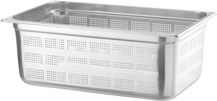 Immagine prodotto Hendi Contenitore gastronorm perforato 1/1 200 mm in acciaio inox (GN 1/1, 28 l)