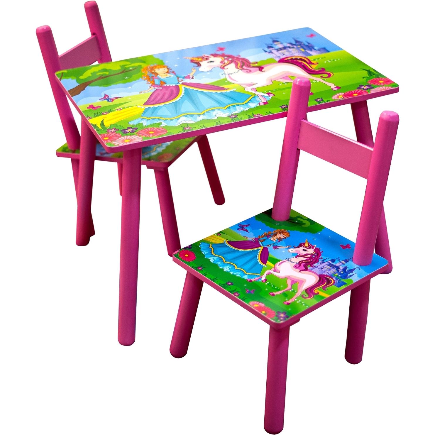 HTI-Line, Kinderstuhl + Kindertisch, Kindertischgruppe (Kindersitzgruppe)