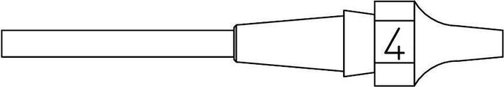 Produktbild Weller Erem Weller T0051326299 Ersatz-Entlötdüse 1.2 x 2.5mm