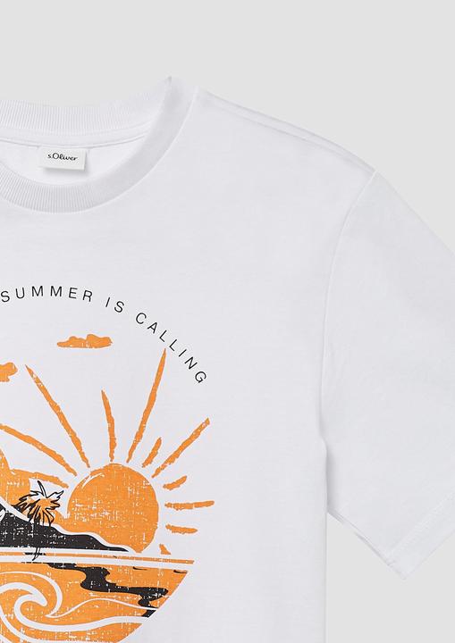 Actual product image S.Oliver T-Shirt Jersey-T-Shirt mit Frontprint (146, 152)