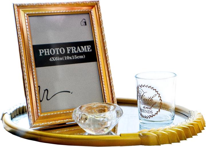 Produktbild HTI-Line Deko-Tablett Mirror 4-teilig