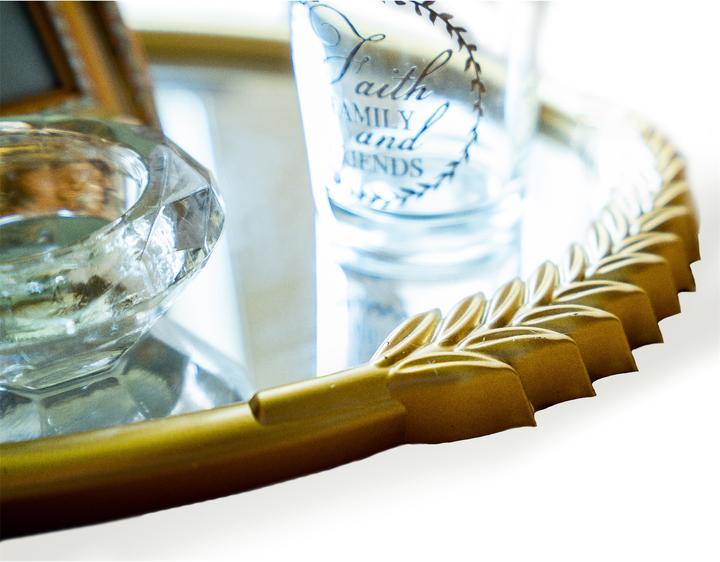 Produktbild HTI-Line Deko-Tablett Mirror 4-teilig