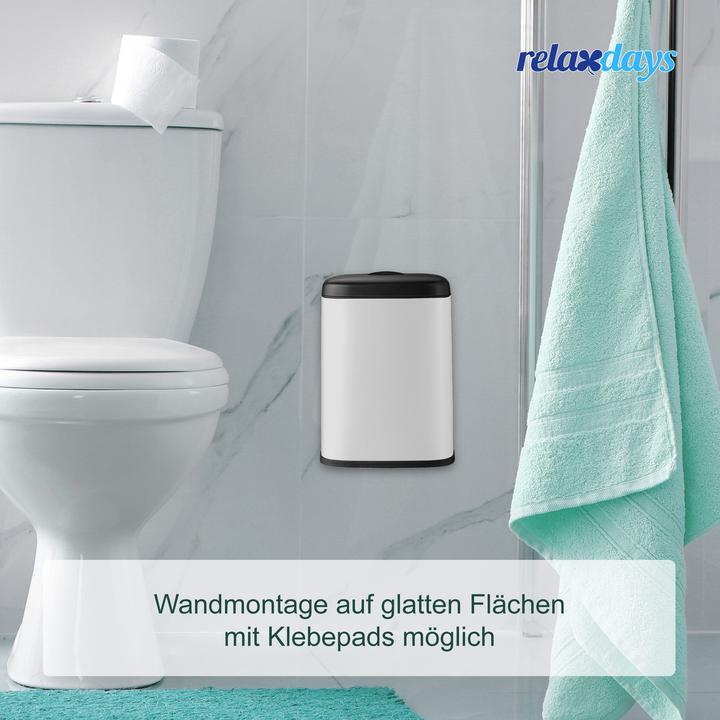 Actual product image Relaxdays waste bin (5 l)
