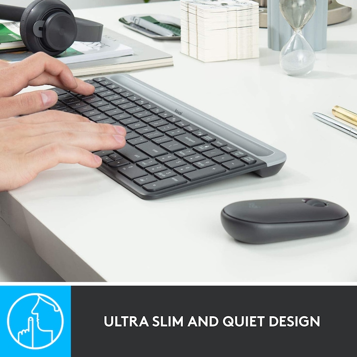Actual product image Logitech MK470 Combo (CH, Wireless)