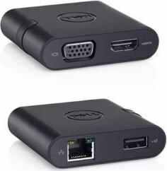 Produktbild Dell DA200 USB 3.0 (3.1 Gen 1) Type-C naar HDMI/VGA/Ethernet/USB 3.0 (USB-C)