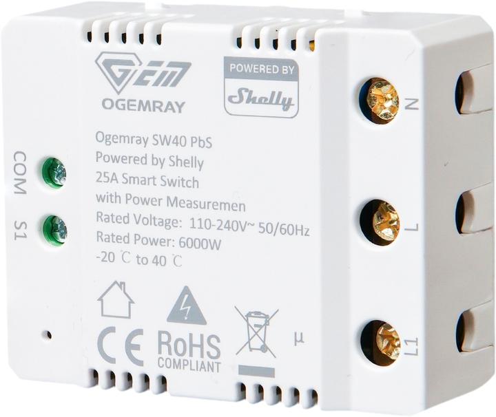 Actual product image Shelly PbS SW40 (Switch actuator)