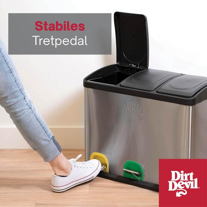 Produktbild Dirt Devil Pedal Bin 3x15L 4pc (45 l)