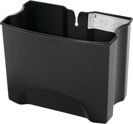 Actual product image Rubbermaid Pedal Bin Slim Jim® black 15 L for Step-On stainless steel waste bin (15 l)