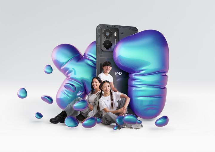 Image du produit HMD Fusion X1 (128 Go, Noir, 6.56", eSIM, 5G)