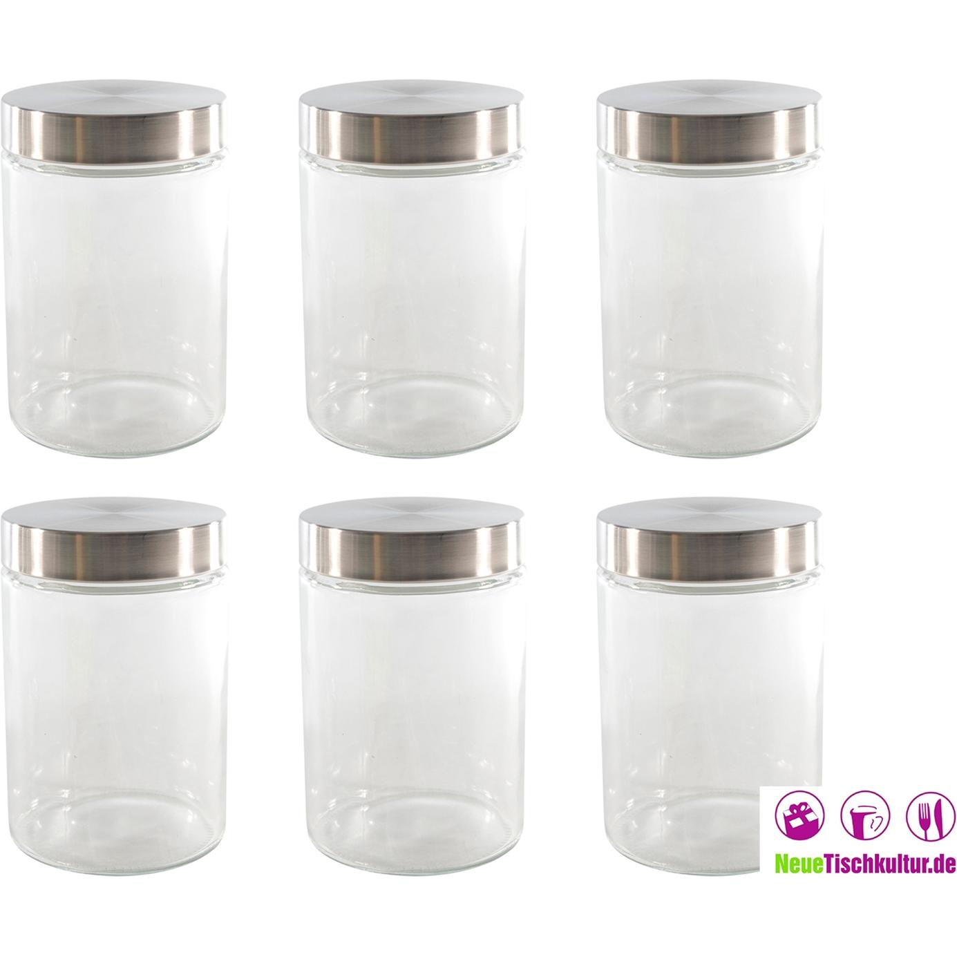 Thumbnail - neuetischkultur Vorratsdosenset, Vorratsbehälter, Transparent