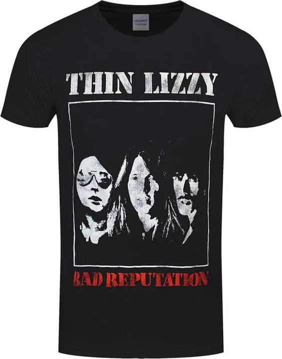 Immagine prodotto Thin Lizzy Maglietta in cotone Bad Reputation Unisex Adulti (S)