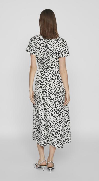 Produktbild Vila Geknöpftes Kurzarm Midikleid (34)