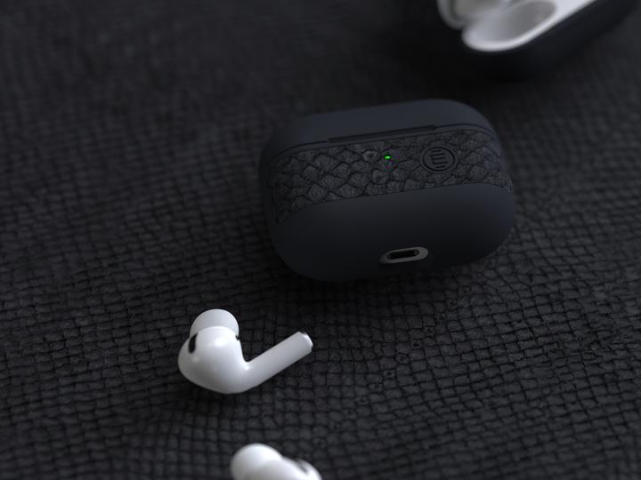 Actual product image Njord Hard Cover Vindur Case for Airpods Pro (Headphone bag)