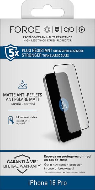 Actual product image Bigben Connected Anti Glare Matt Protector (1 pcs., Apple iPhone 16 Pro)