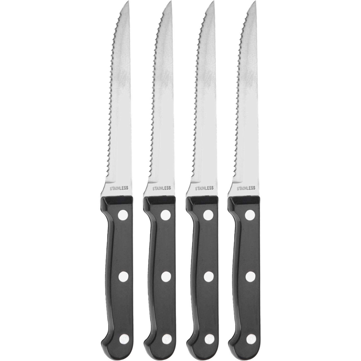 neuetischkultur Steakmesser-Set, Besteck, Silber