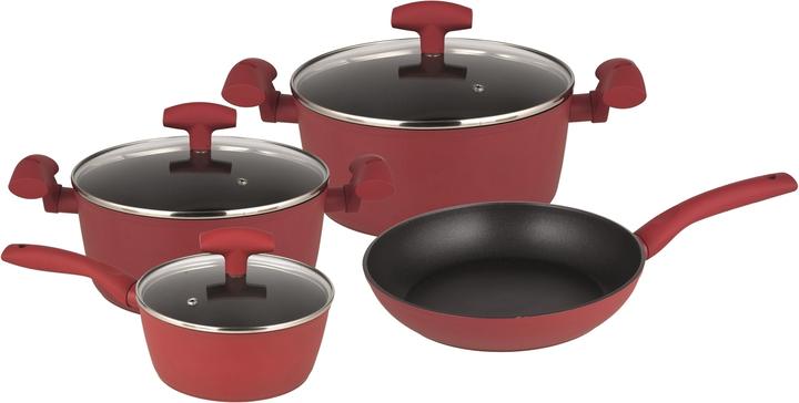 Image du produit Michelino Set de casseroles 7 pièces (24 cm, Casserole, Aluminium)
