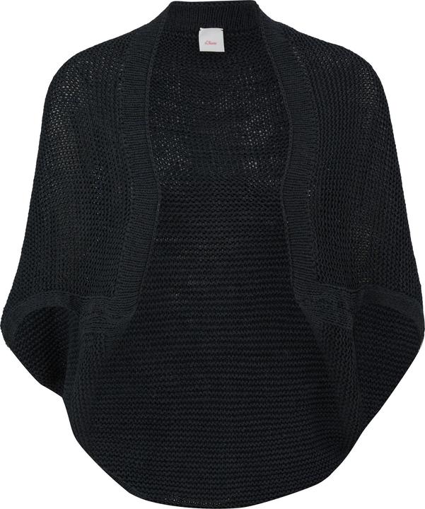 Produktbild s.Oliver Strickjacke Strickponcho aus Baumwollmix (One Size)