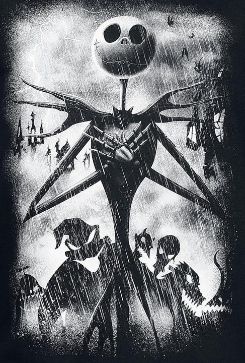 Produktbild The Nightmare Before Christmas Horror Scene Sweatshirt (S)