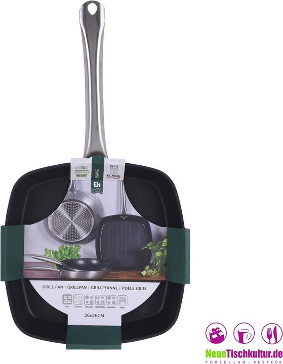 Produktbild neuetischkultur Grillpfanne (Grillpfanne, Aluminium, 26 x 4.50 cm)