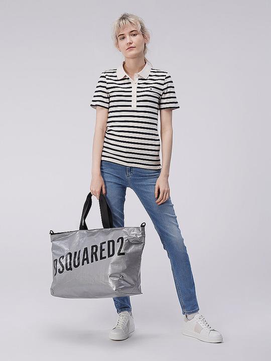 Produktbild Tommy Hilfiger Poloshirt weiss gestreift (M)