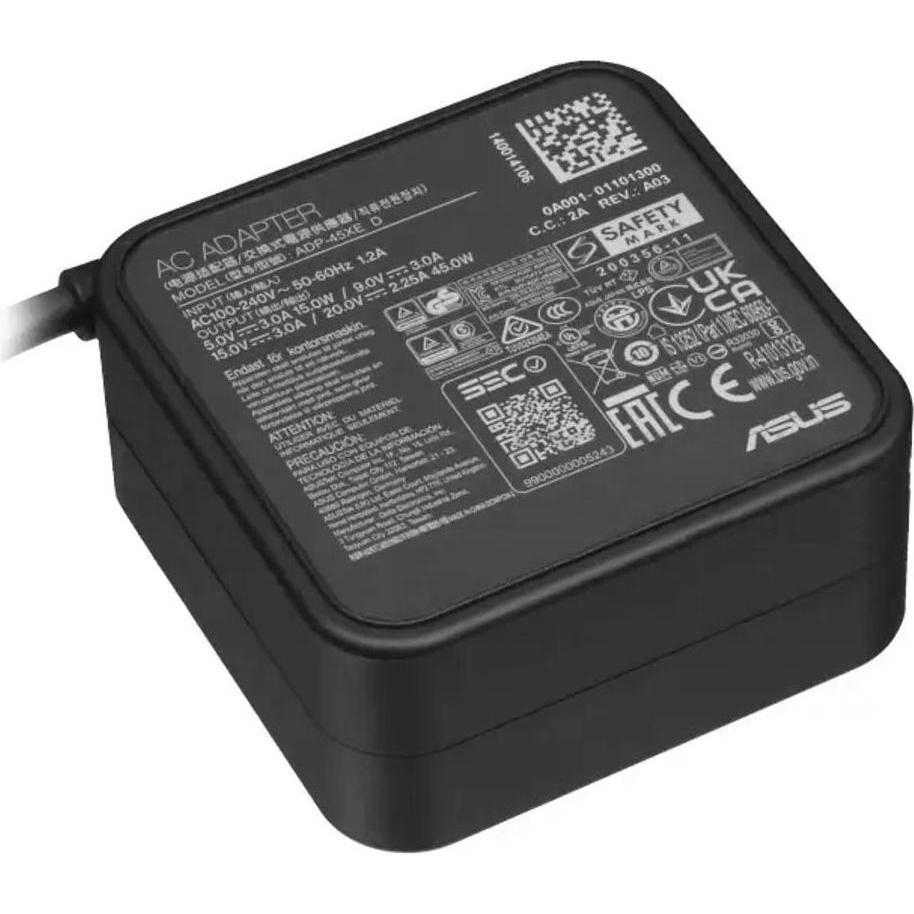 ASUS ADAPTER 45W PD 3P(TYPE C) (45 W), Notebook Netzteil