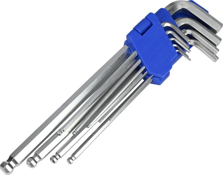 Actual product image Benson Hex key wrench set 9 pieces profi
