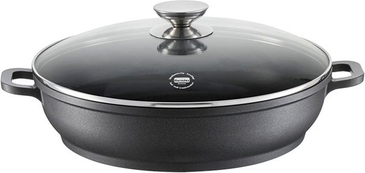 Immagine prodotto Berndes Padella con coperchio in vetro per induzione (32 cm, Padella per friggere, Alluminio pressofuso)