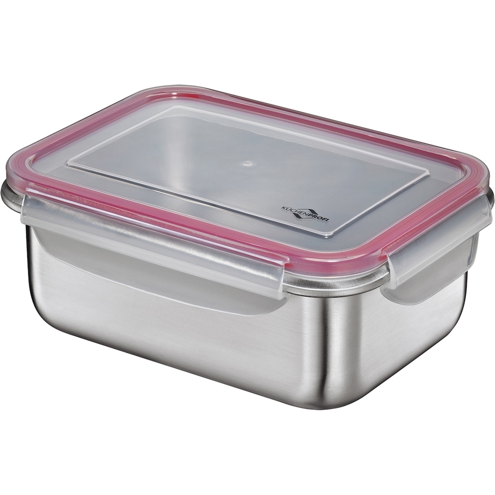 neuetischkultur Lunchbox, Vorratsbox, Lunchbox, Silber