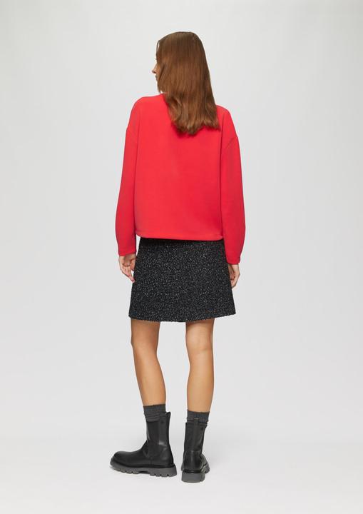 Immagine prodotto S.Oliver Sweatshirt Scuba-Sweatshirt aus Modalmix mit Faltendetail (44)