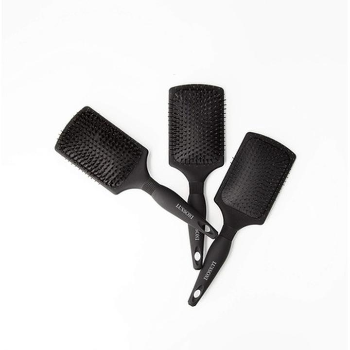 Actual product image Lussoni Hr Brush C&S Paddle Thick Bristle