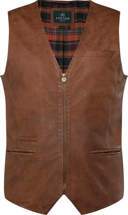 Actual product image Boston Park Lederweste, Leder, V-Ausschnitt, bis 80/82 (60)