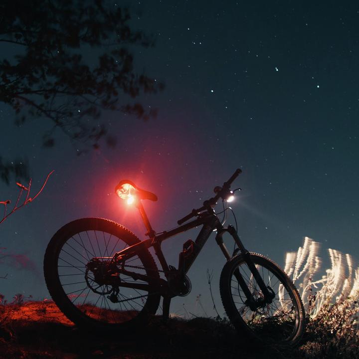 Produktbild Ansmann Bikelight Rear-LED round 200mAh