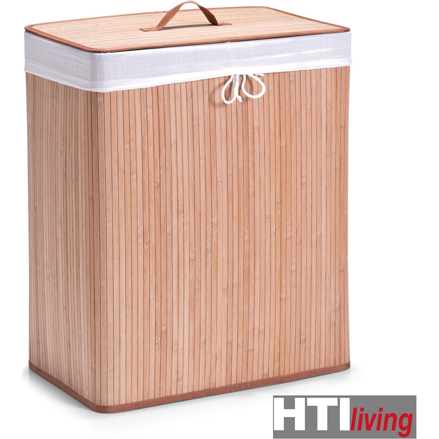HTI-Living, Wäschekorb, Wäschesammler 2 Kammern