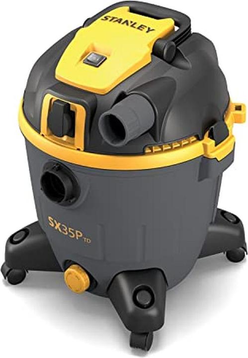 Actual product image Stanley SXVC35PTDE Wet and Dry Vacuum Cleaner with Power Tool Socket 1600 W 35 L (Wet dry vacuum cleaner)