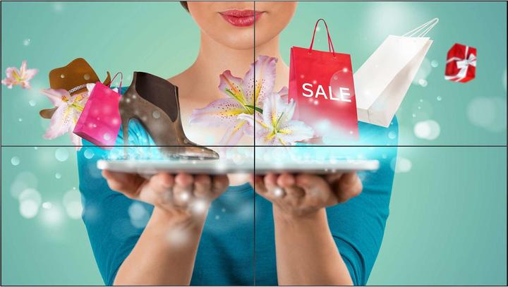 Actual product image Philips 55BDL2105X/00 (1920 x 1080 pixels, 55")