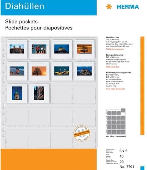Produktbild HERMA Dia Hüllen (10x)