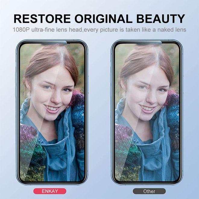 Produktbild Enkay Glitter Metall Kamera Ring (1 Stk., Apple iPhone 16, Apple iPhone 16 Plus)