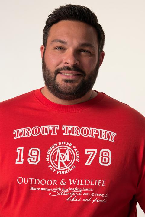 Produktbild Men+ T-Shirt, Halbarm, Brustprint (XL)