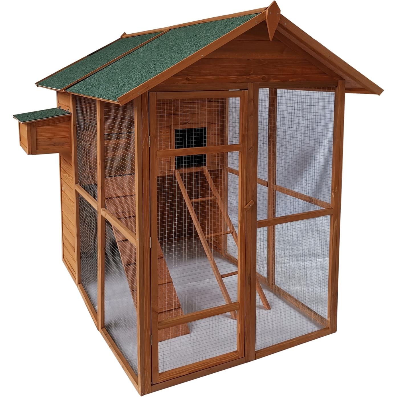 HTI-Line Hühnerhaus, Gehege