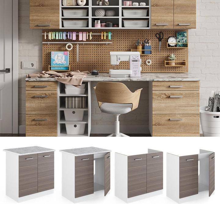 Produktbild Vicco R-Line mit Türen, ohne Arbeitsplatte