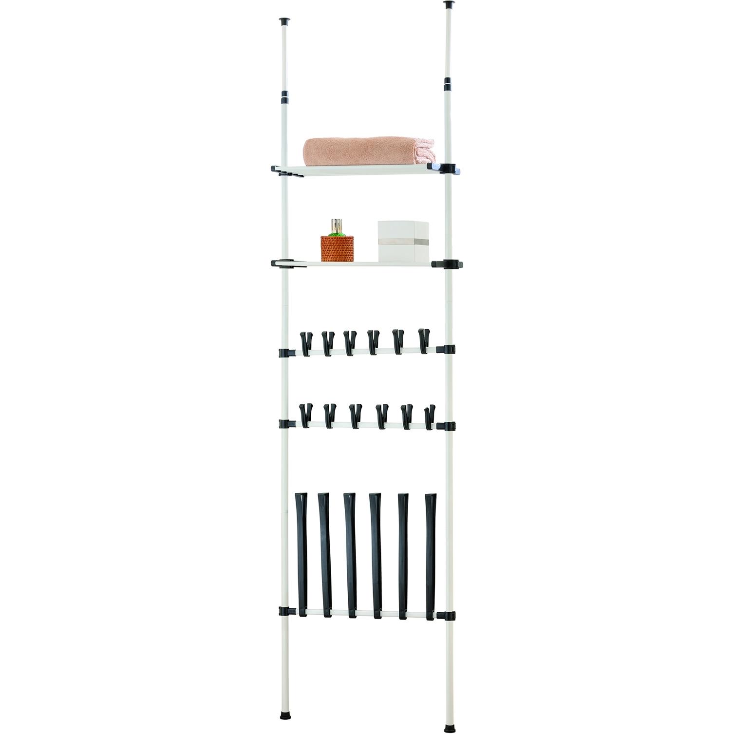 HTI-Line, Regal, Teleskopregal (68 x 27 x 280 cm)
