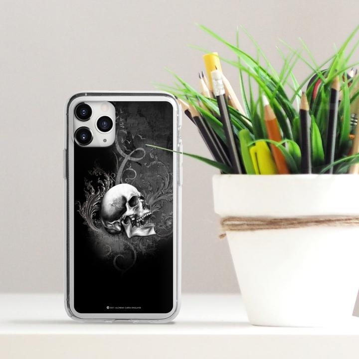 Produktbild DeinDesign Silikon Hülle für Apple iPhone 11 Pro Max Handyhülle Case Smartphone Schutzhülle Gothic Schädel (Apple iPhone 11 Pro Max)