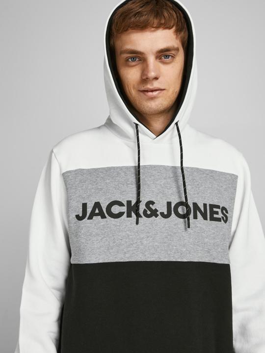 Image du produit Jack & Jones Sweat à capuche avec logo à blocage de couleur (XL)