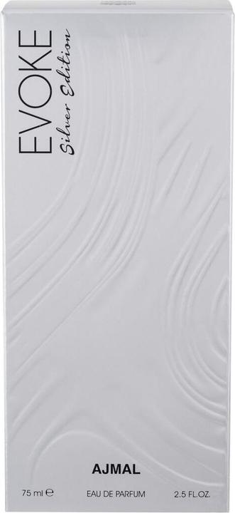 Actual product image Ajmal Evoke Silver Edition by Eau de Parfum Spray 75 ml (Eau de parfum, 75 ml)